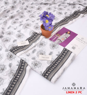 2 pices Linen by JHANARA
