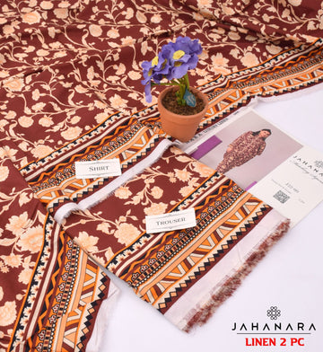 2 pices Linen by JHANARA
