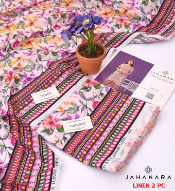 2 Pices Linen by JHANARA