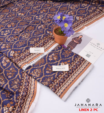 2 pices Linen by JHANARA
